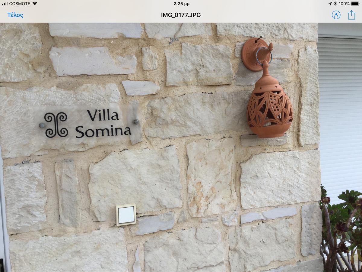 Villa Nopigia Somina Kíssamos Extérieur photo